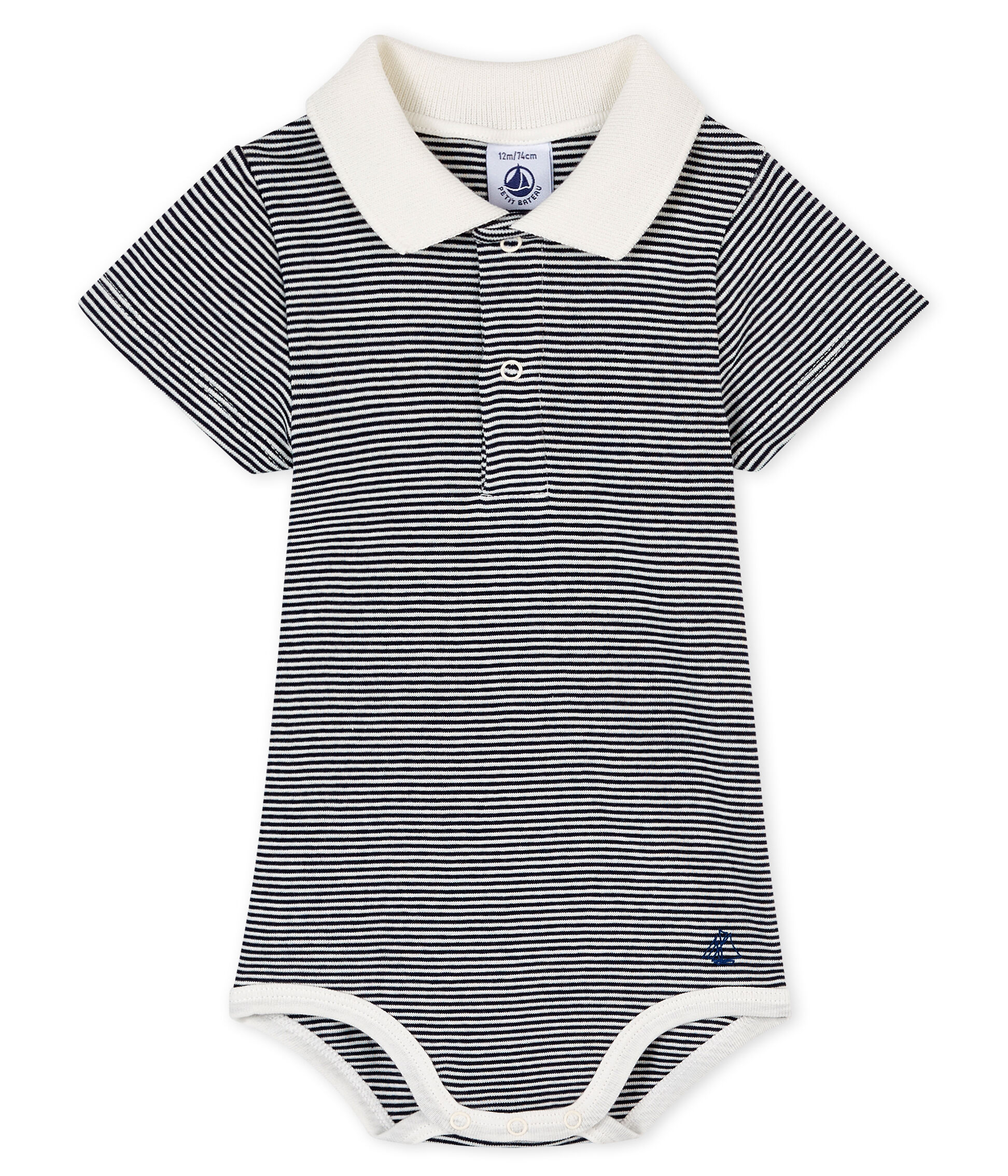 baby polo shirt bodysuit