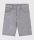 Boys' Stripy Cotton Bermuda Shorts