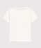 Boys' Short-Sleeved Cotton T-Shirt MARSHMALLOW white