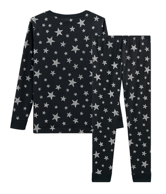 Boys' Snugfit Ribbed Pyjamas CAPECOD grey/ARGENT grey