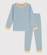 Children's Unisex Pinstriped Cotton Pyjamas