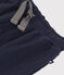 Boys' quilted tube knit trousers SMOKING blue