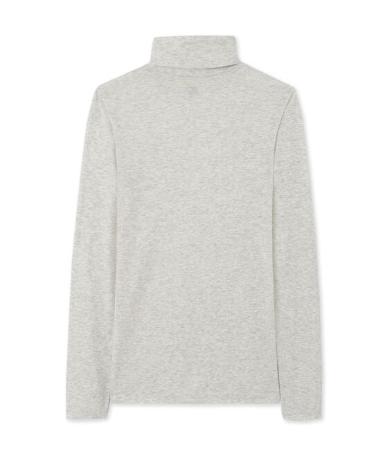 Women's undersweater in light cotton BELUGA CHINE grey