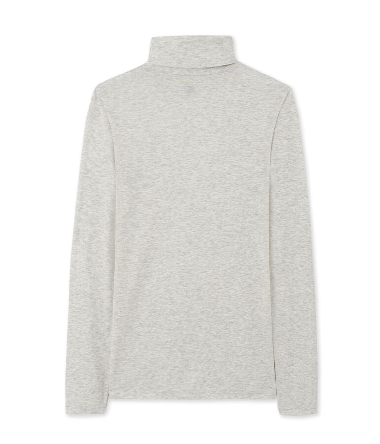 Women's undersweater in light cotton grey