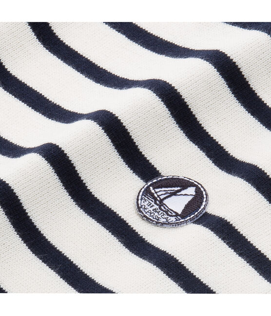 Sweatshirt COQUILLE beige/ABYSSE blue