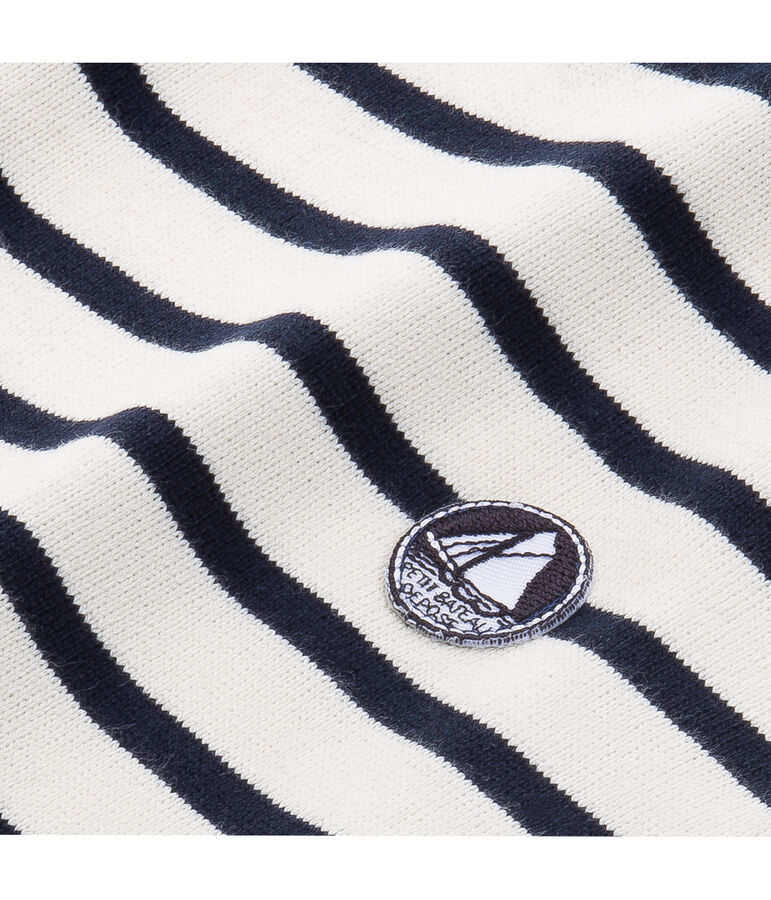 Sweatshirt white/blue