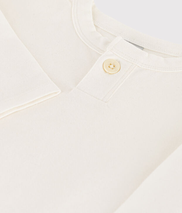 Babies' Long-Sleeved Cotton T-shirt white