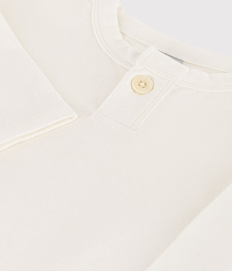 Babies' Long-Sleeved Cotton T-shirt white