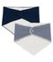 2 x unisex baby bandanna/bibs variante 1