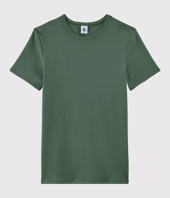 Women's Iconic Round Neck T-Shirt VALLEE green