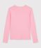 Women's long-sleeved plain cotton T-shirt CHARMI