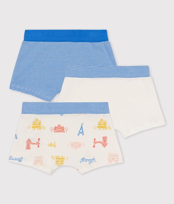 Boys' Paris-Themed Cotton Boxer Shorts - 3-Pack variante 1