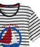 Tee-shirt MARSHMALLOW white/SMOKING blue
