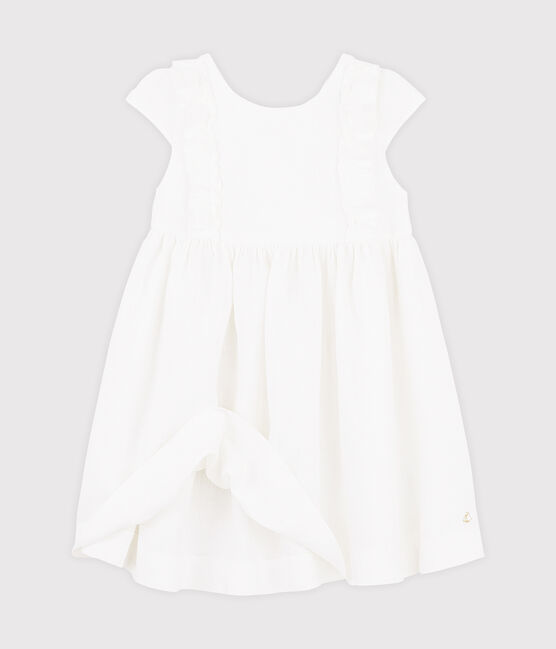 Girls' Formal Dress MARSHMALLOW white