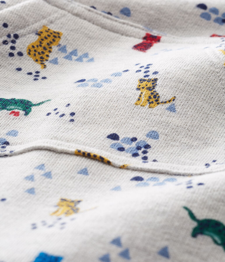 Baby Boys' Long Printed Jumpsuit grey/multicolor