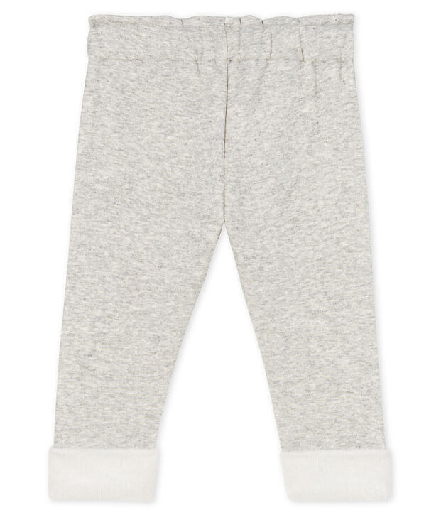 Baby Girls' Velour Knit Trousers grey