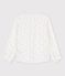 Boys' Printed Cotton Gauze Shirt MARSHMALLOW white/OMBRIE red