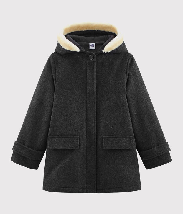 Girls' coat grey