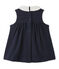 Baby girls' sleeveless dress in tube knit SMOKING blue