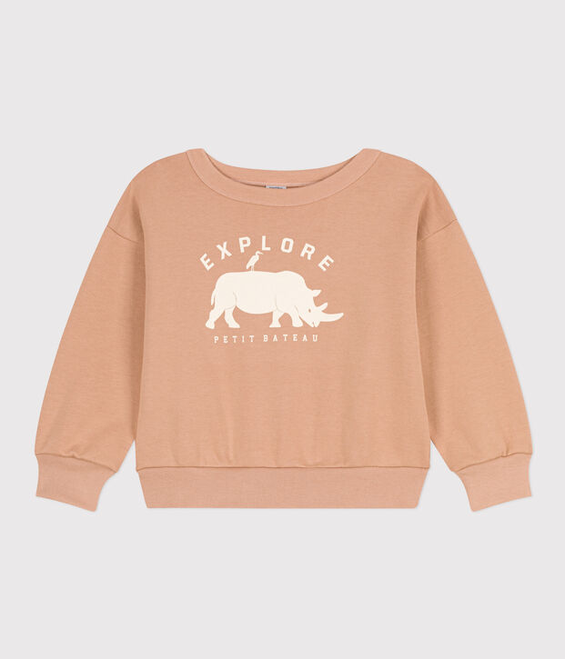 Boys' Fleece Sweatshirt beige