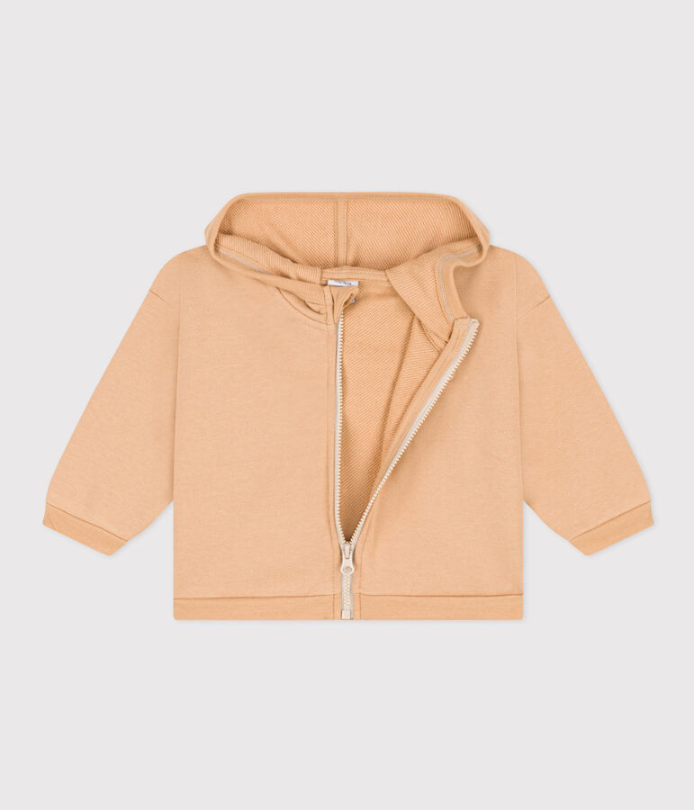 Babies' Fleece Hoodie beige