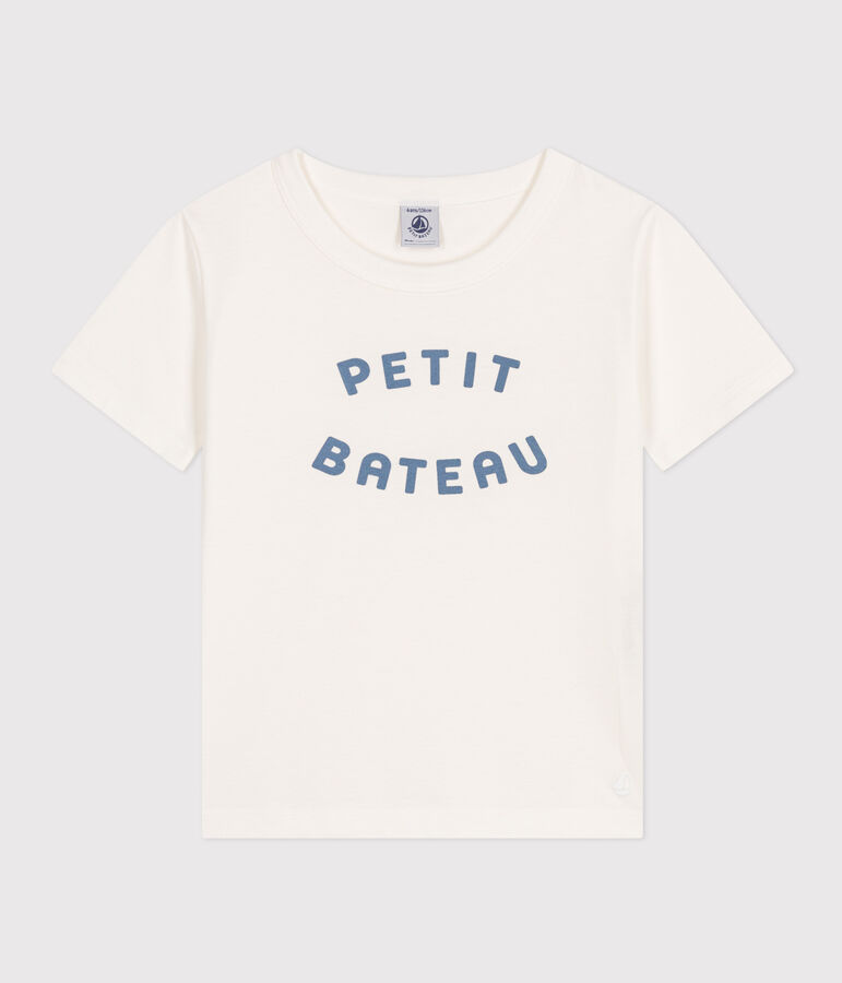 Boys' Lightweight Jersey T-shirt white