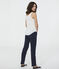 Women's Linen Vest MARSHMALLOW white
