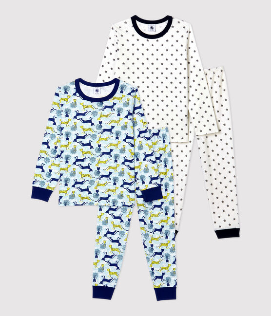 Boys' Star and Panther Print Cotton Pyjamas - 2-Pack variante 1