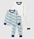Boys' Star and Panther Print Cotton Pyjamas - 2-Pack
