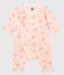 Baby Girls' Tube Knit Sleepsuit FLEUR+FONTAINE pink/MULTICO blue