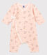 Baby Girls' Tube Knit Sleepsuit