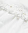 Baby girls' 3-piece set in poplin ECUME white