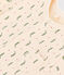 Babies' Long Fleece Jumpsuit AVALANCHE white/MULTICO