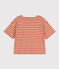 Women's Breton Cotton Top VINTAGE beige/HARISSA red