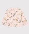 Girls' Cotton Gauze Print Cardigan SALINE pink/MULTICO white