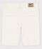 Boys' Denim Bermuda Shorts AVALANCHE Ecru