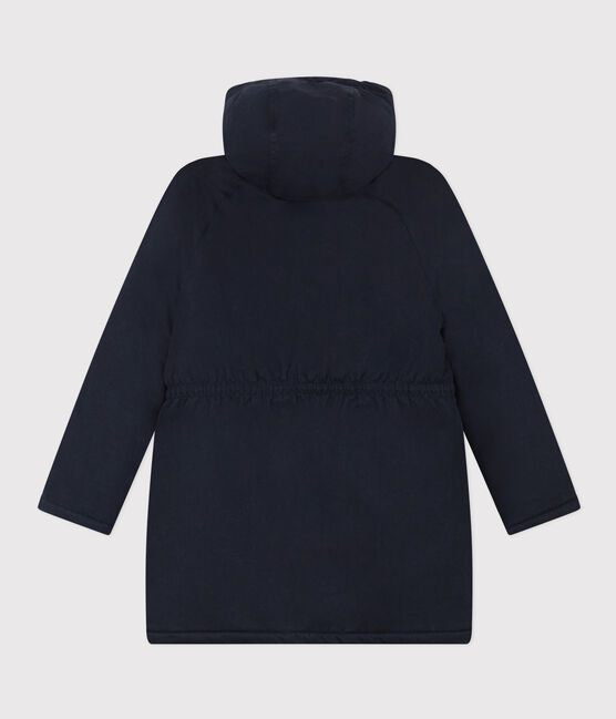 Women's Sherpa Lined Parka SMOKING blue
