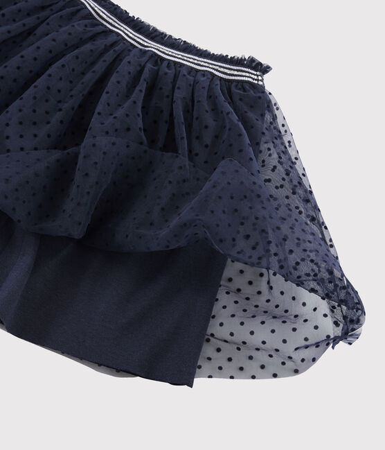 Girls' Tulle Skirt SMOKING blue