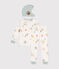 Children's space print  fancy dress cotton pyjamas MARSHMALLOW white/MULTICO white