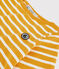 Unisex Children's Striped Cotton Top BOUDOR yellow/MARSHMALLOW white