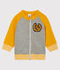 Baby Boys' Zip-Up Tube Knit Cardigan