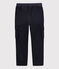 Unisex Children's Regular Gabardine Trousers SMOKING blue