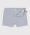 Babies' Seersucker Shorts GAULOISE /MARSHMALLOW