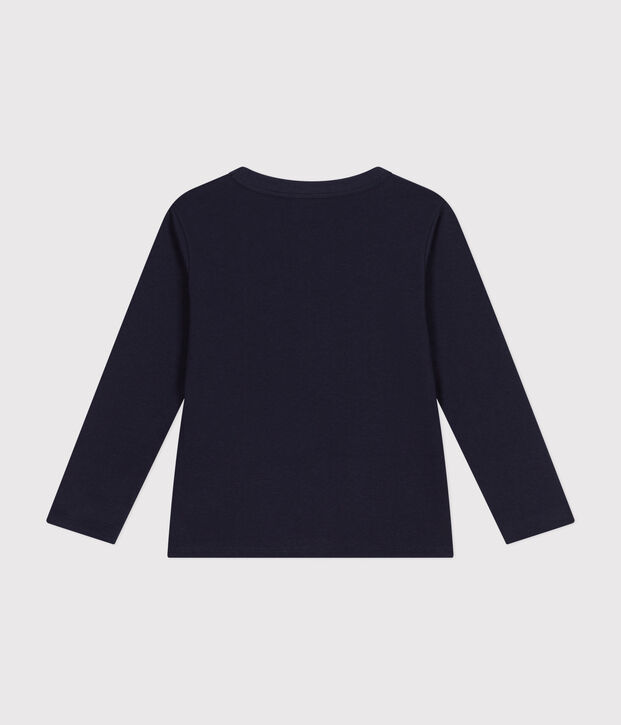 Boys' long-sleeved fine jersey T-shirt SMOKING