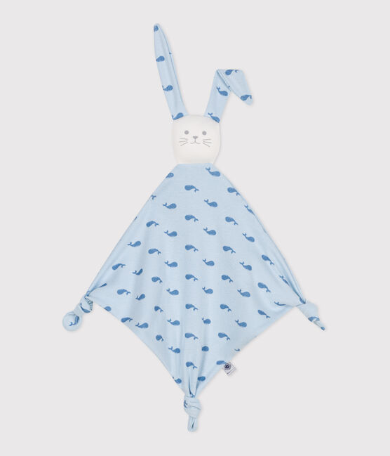 Babies' printed cotton comforter TOUDOU blue/ALASKA