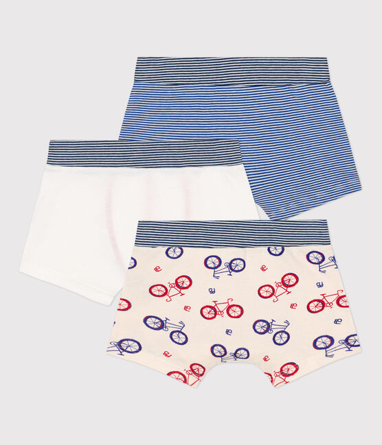 Boys' Bike Themed Cotton Boxer Shorts - 3-Pack variante 1