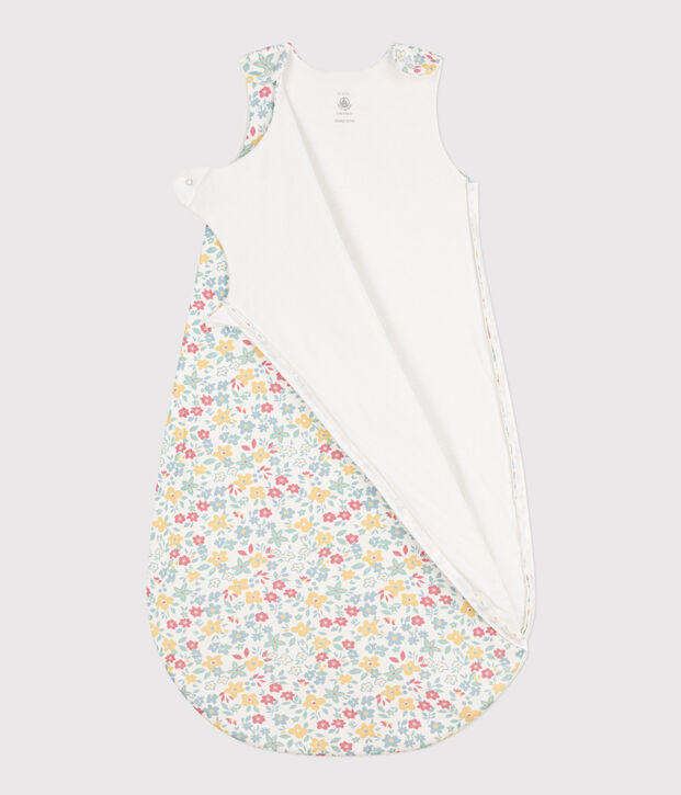 Cotton TOG 2-rated floral sleeping bag white/multicolor