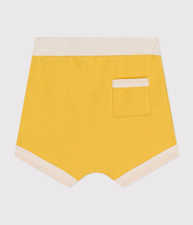 Babies' Light Fleece Shorts yellow