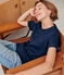 Women's/Men's T-shirt SMOKING blue
