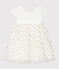 Baby Girls' Dress MARSHMALLOW white/OR yellow